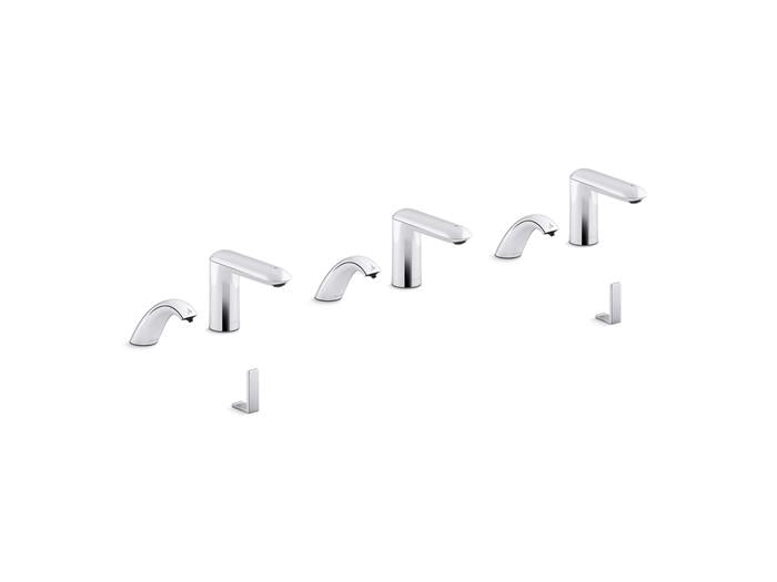 Kohler - Kumin Curve Touchless Lavatory Faucets And Soap Dispensers For Constellation Lavatory System, 0.5 Gpm