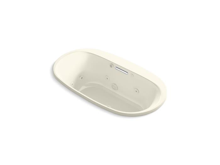 Kohler - Underscore 66 X 36 Inch Drop-In Heated Bubblemassage Air Bath With Whirlpool