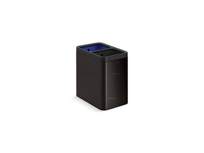 Kohler - 22L Dual Bin Open Top Trash Can