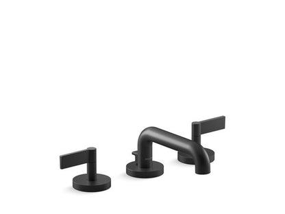 Kallista - One Widespread Sink Faucet, Low Spout, Lift Rod