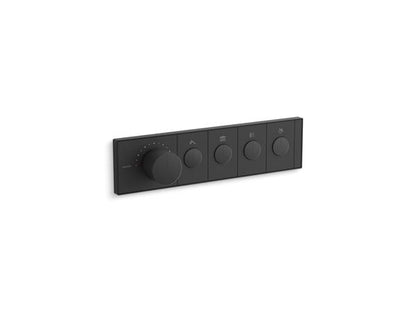 Kallista - 4-Outlet Trim Push Button Mechanical Thermostatic Control