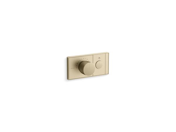 Kallista - 1-Outlet Trim Push Button Mechanical Thermostatic Control