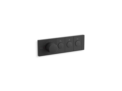 Kallista - 3-Outlet Trim Push Button Mechanical Thermostatic Control