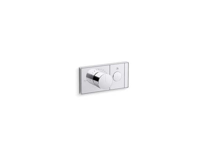 Kallista - 1-Outlet Trim Push Button Mechanical Thermostatic Control