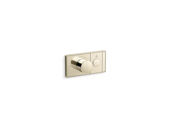 Kallista - 1-Outlet Trim Push Button Mechanical Thermostatic Control