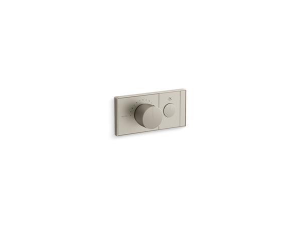Kallista - 1-Outlet Trim Push Button Mechanical Thermostatic Control