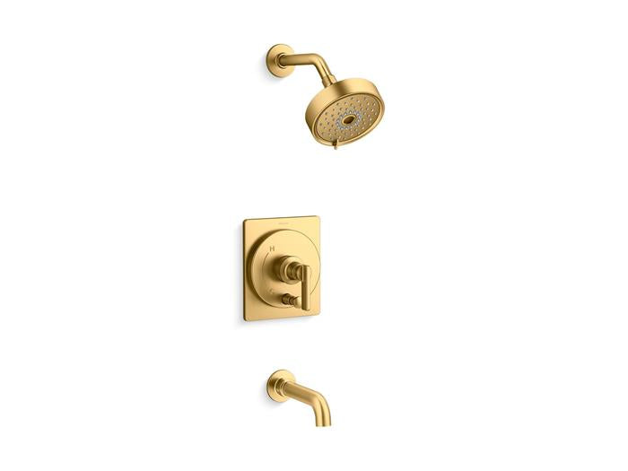 Kohler - Castia Rite-Temp Bath And Shower Trim Kit, 2.5 Gpm