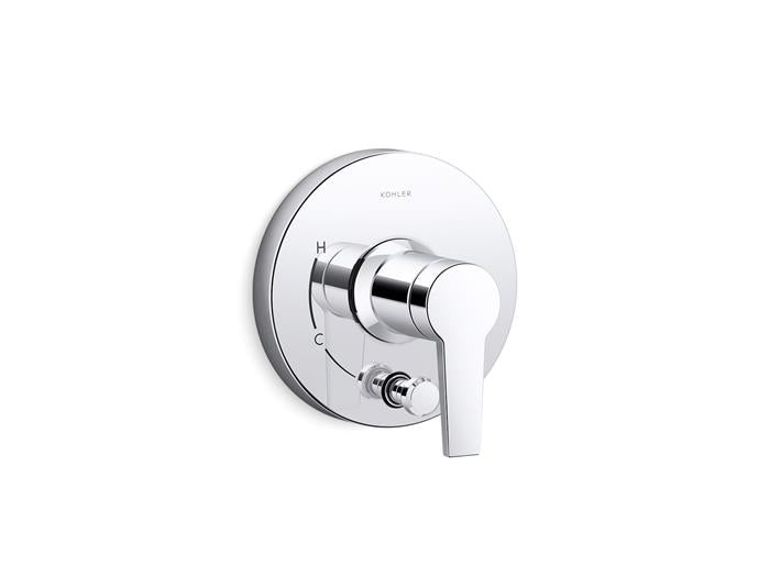 Kohler - Pitchrite-Temp Trim With Integral Diverter
