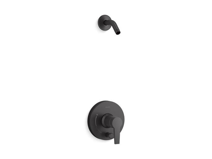 Kohler - Pitch Shower Trim With Diverter, Less Showerhead