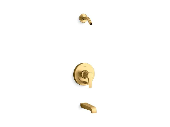 Kohler - Pitch Bath And Shower Trim With Diverter, Less Showerhead