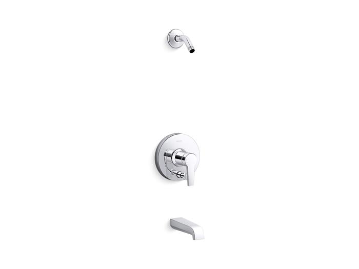 Kohler - Pitch Bath And Shower Trim With Diverter, Less Showerhead