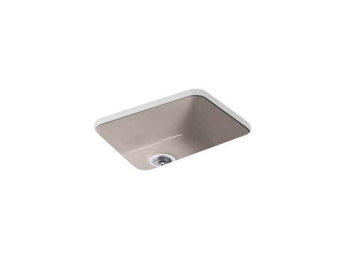 Kohler - Iron/Tones 24-1/4 Inch Rect Top/Undermount Single Bowl Kitchen Sink