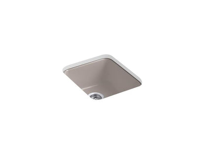 Kohler - Iron/Tones 17 Inch Top/Undermount Single Bowl Kitchen Sink