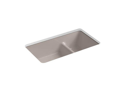 Kohler - Iron/Tones Smart Divide 33 Inch Top/Undermount Double-Bowl Kitchen Sink