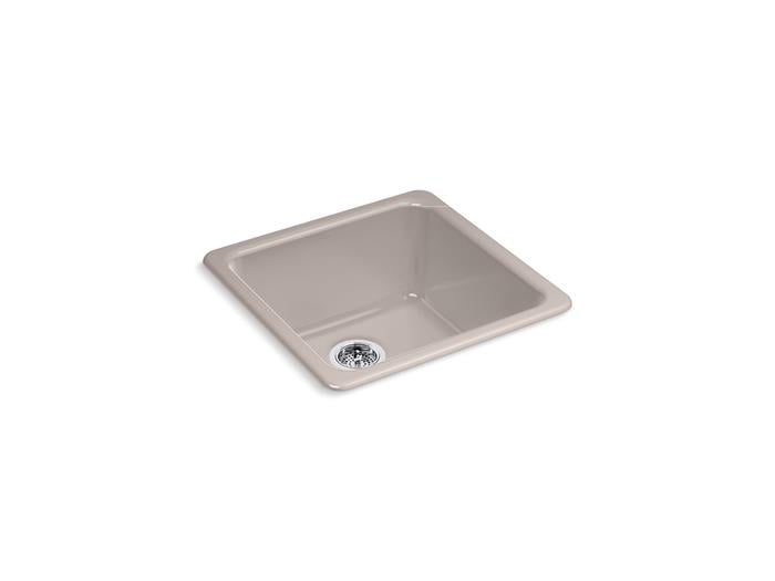 Kohler - Iron/Tones 20-3/4 Inch Rect Top/Undermount Single Bowl Kitchen Sink