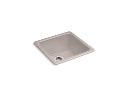 Kohler - Iron/Tones 20-3/4 Inch Rect Top/Undermount Single Bowl Kitchen Sink