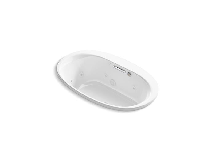 Kohler - Underscore 60 X 36 Inch 59-3/4 X 35-3/4 Inch Drop-In Heated Bubblemassage Air Bath With Whirlpool