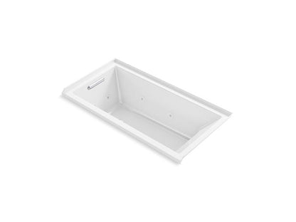 Kohler - Underscore 60 X 30 Inch Drop-In/Alcove Heated Whirlpool Bath, Left