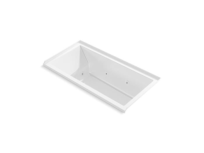 Kohler - Underscore 60 X 30 Inch Drop-In/Alcove Heated Whirlpool Bath, Right
