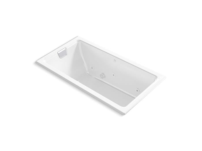 Kohler - Tea-For-Two 66 X 36 Inch Drop-In/Undermount Whirlpool Bath