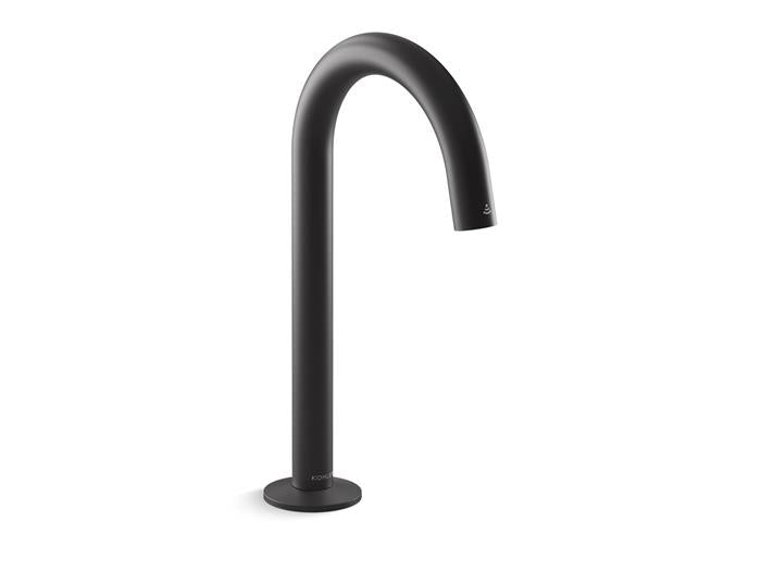 Kohler - Components Touchless Single-Hole Lavatory Faucet With Kinesis Sensor Technology, Tube Design, 0.5 Gpm