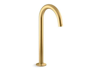 Kohler - Components Touchless Single-Hole Lavatory Faucet With Kinesis Sensor Technology, Tube Design, 0.5 Gpm