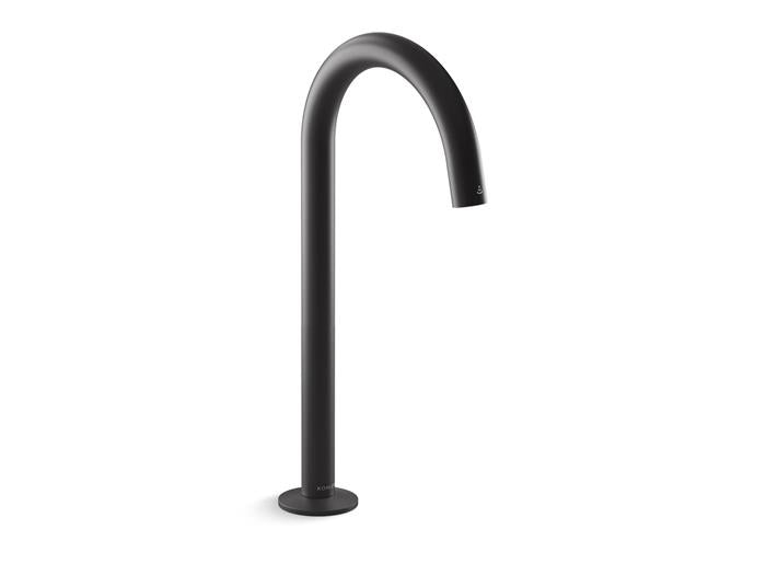 Kohler - Components Touchless Single-Hole Lavatory Faucet With Kinesis Sensor Technology, Tube Design, 0.5 Gpm