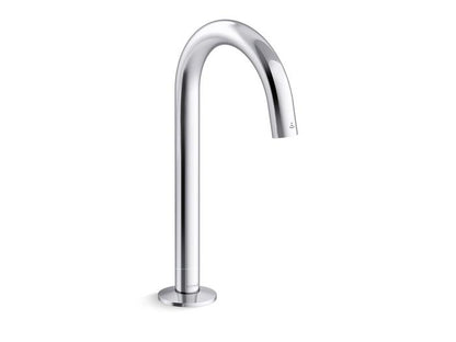 Kohler - Components Touchless Single-Hole Lavatory Faucet With Kinesis Sensor Technology, Tube Design, 0.5 Gpm