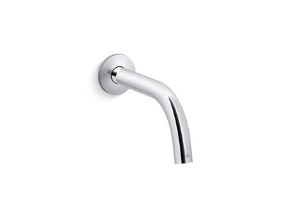 Kohler - Components Touchless Wall-Mount Lavatory Faucet With Kinesis Sensor Technology, Tube Design, Ac-Powered, 0.5 Gpm