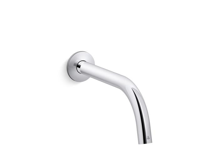 Kohler - Components Touchless Wall-Mount Lavatory Faucet With Kinesis Sensor Technology, Tube Design, Hes-Powered, 0.5 Gpm