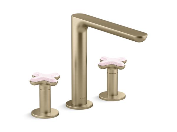 Kallista - 002 Deck Mount Bath Faucet Rose Quartz