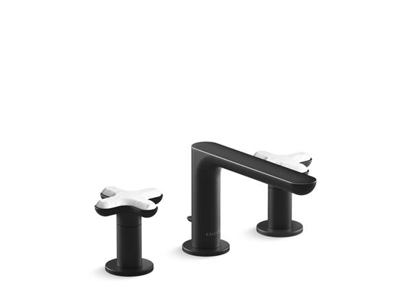 Kallista - 002 Widespread Faucet White Carrera