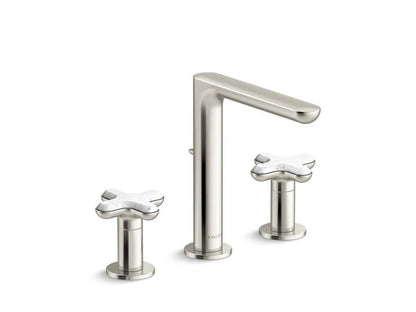 Kallista - 002 Widespread Faucet Tall White Carrera