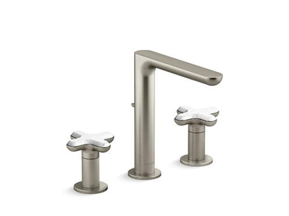 Kallista - 002 Widespread Faucet Tall White Carrera