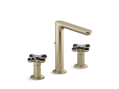 Kallista - 002 Widespread Faucet Tall Zebra Jasper