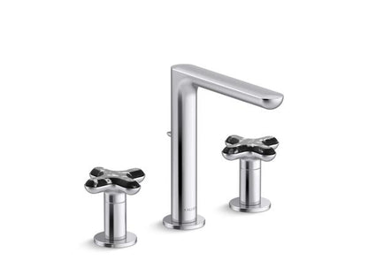 Kallista - 002 Widespread Faucet Tall Zebra Jasper
