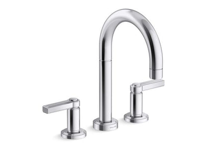Kallista - Vir Stil Minimal Deck-Mount Bath Faucet, Lever Handles