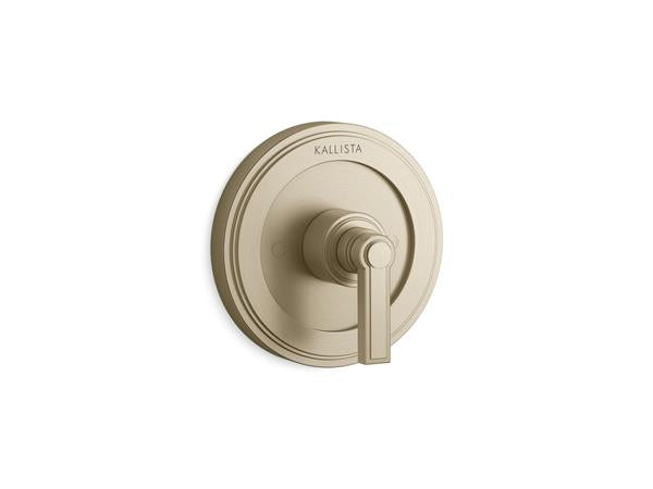 Kallista - Vir Stil Minimal Thermostatic Trim, Lever Handle