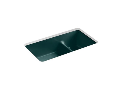 Kohler - Iron/Tones Smart Divide 33 Inch Top/Undermount Double-Bowl Kitchen Sink