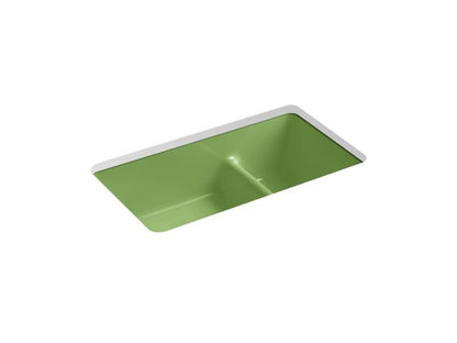 Kohler - Iron/Tones Smart Divide 33 Inch Top/Undermount Double-Bowl Kitchen Sink