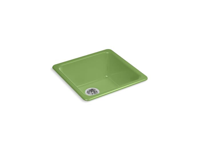 Kohler - Iron/Tones 20-3/4 Inch Rect Top/Undermount Single Bowl Kitchen Sink