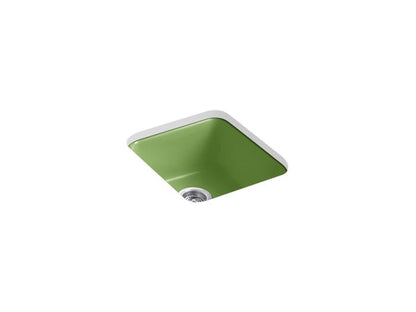 Kohler - Iron/Tones 17 Inch Top/Undermount Single Bowl Kitchen Sink