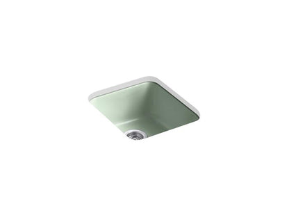 Kohler - Iron/Tones 17 Inch Top/Undermount Single Bowl Kitchen Sink