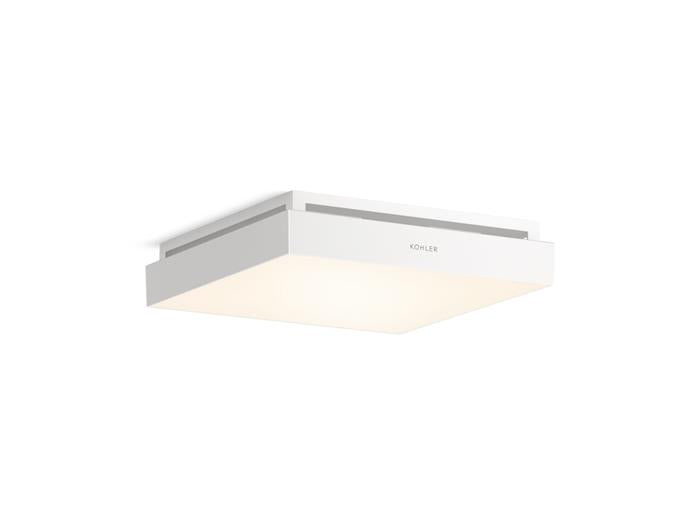 Kohler - Atmo 13-7/8 X 13-7/8 Inch Bathroom Exhaust Fan With Light