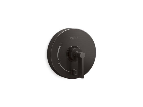 Kallista - One Pressure Balance with Diverter Trim, Lever Handle