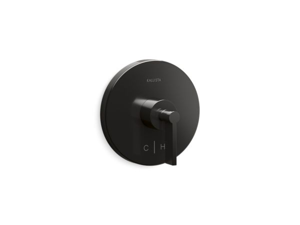 Kallista - One Thermostatic Trim, H&C, Lever Handle