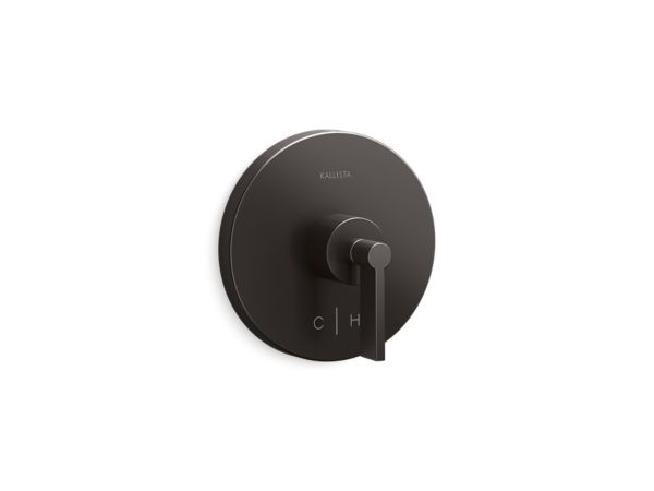Kallista - One Thermostatic Trim, H&C, Lever Handle