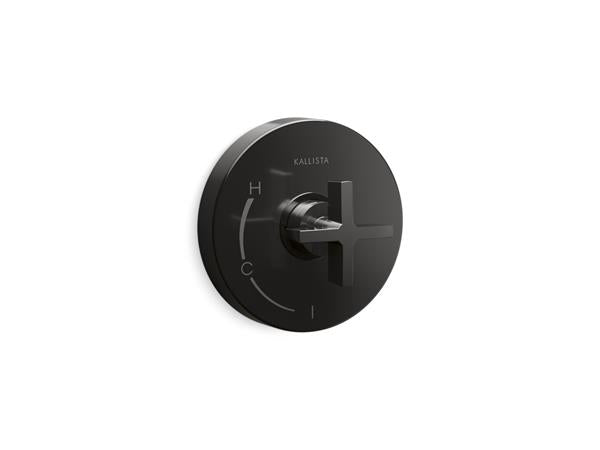 Kallista - One Pressure Balance Trim, Cross Handle