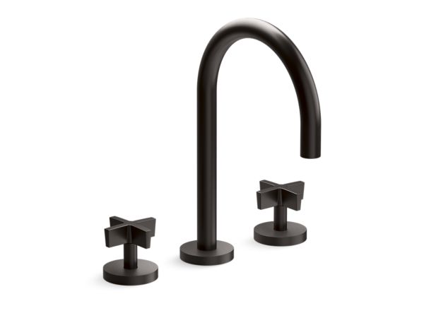 Kallista - One Sink Faucet, Gooseneck Spout, Cross Handles