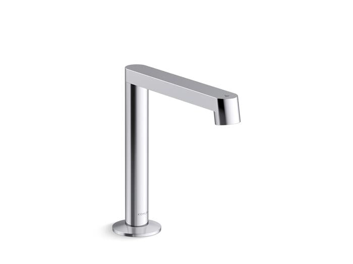 Kohler - Components Touchless Single-Hole Lavatory Faucet With Kinesis Sensor Technology, Ac-Powered, 0.5 Gpm